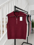 Nancy knitted vest
