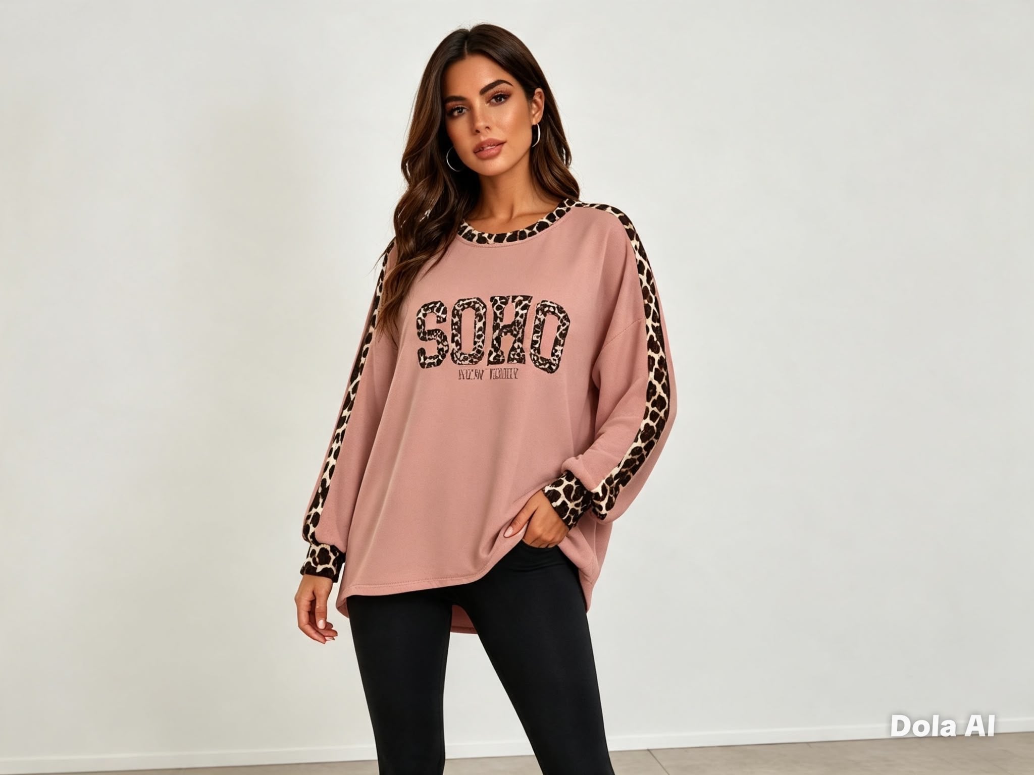 Ruby Solo Leopard Jumper