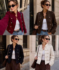 Military Crop Blazer