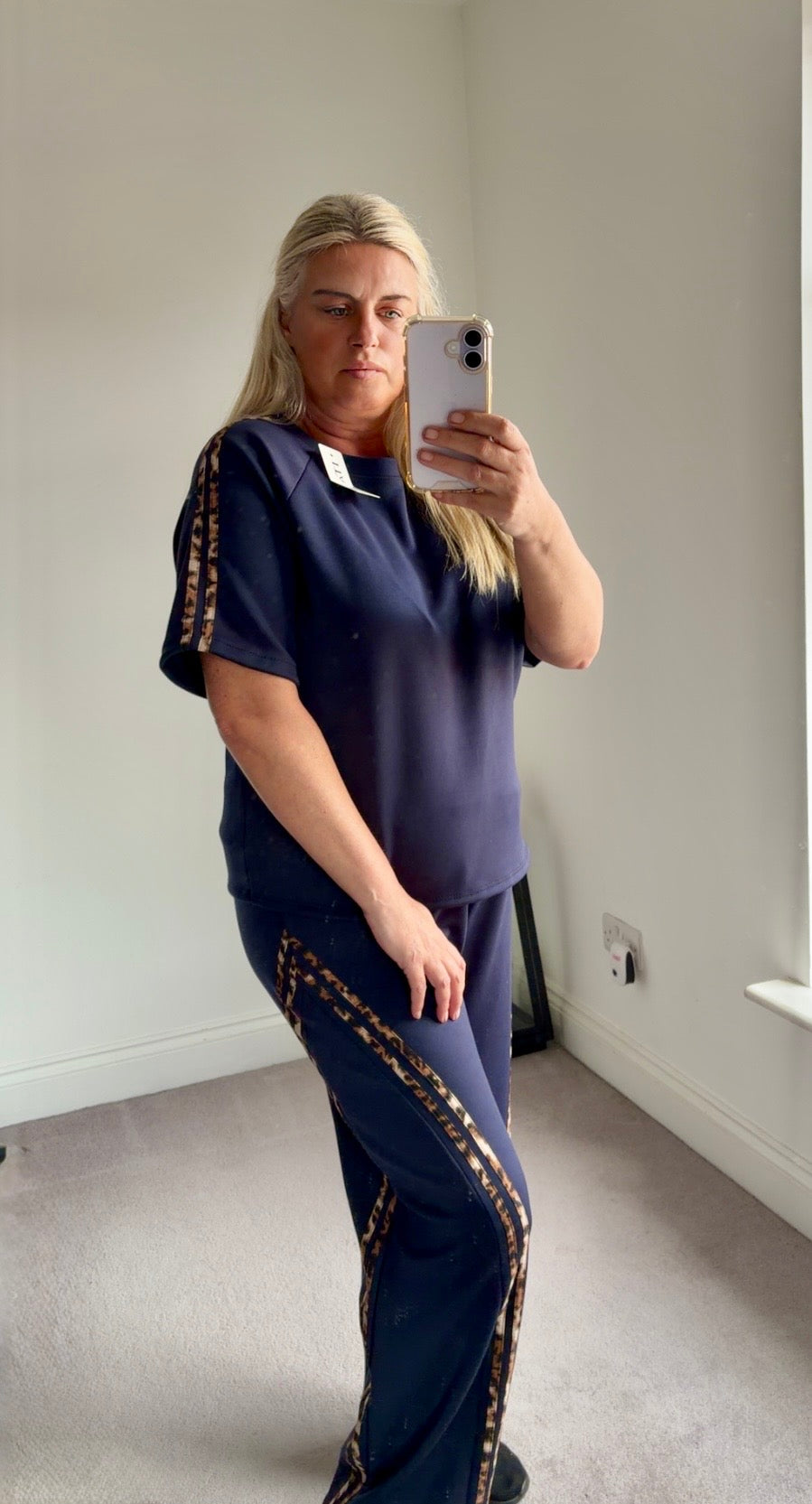 Nina  Leopard stripe Co-ord
