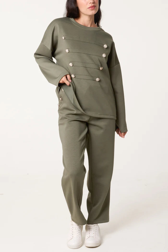 Hazel Miltary Style Co-ord