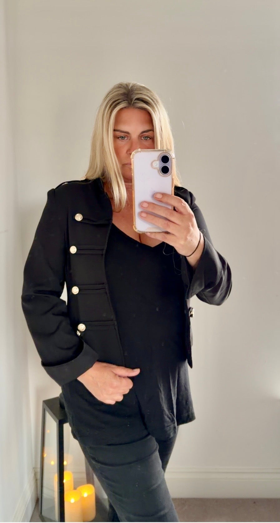 Military Crop Blazer