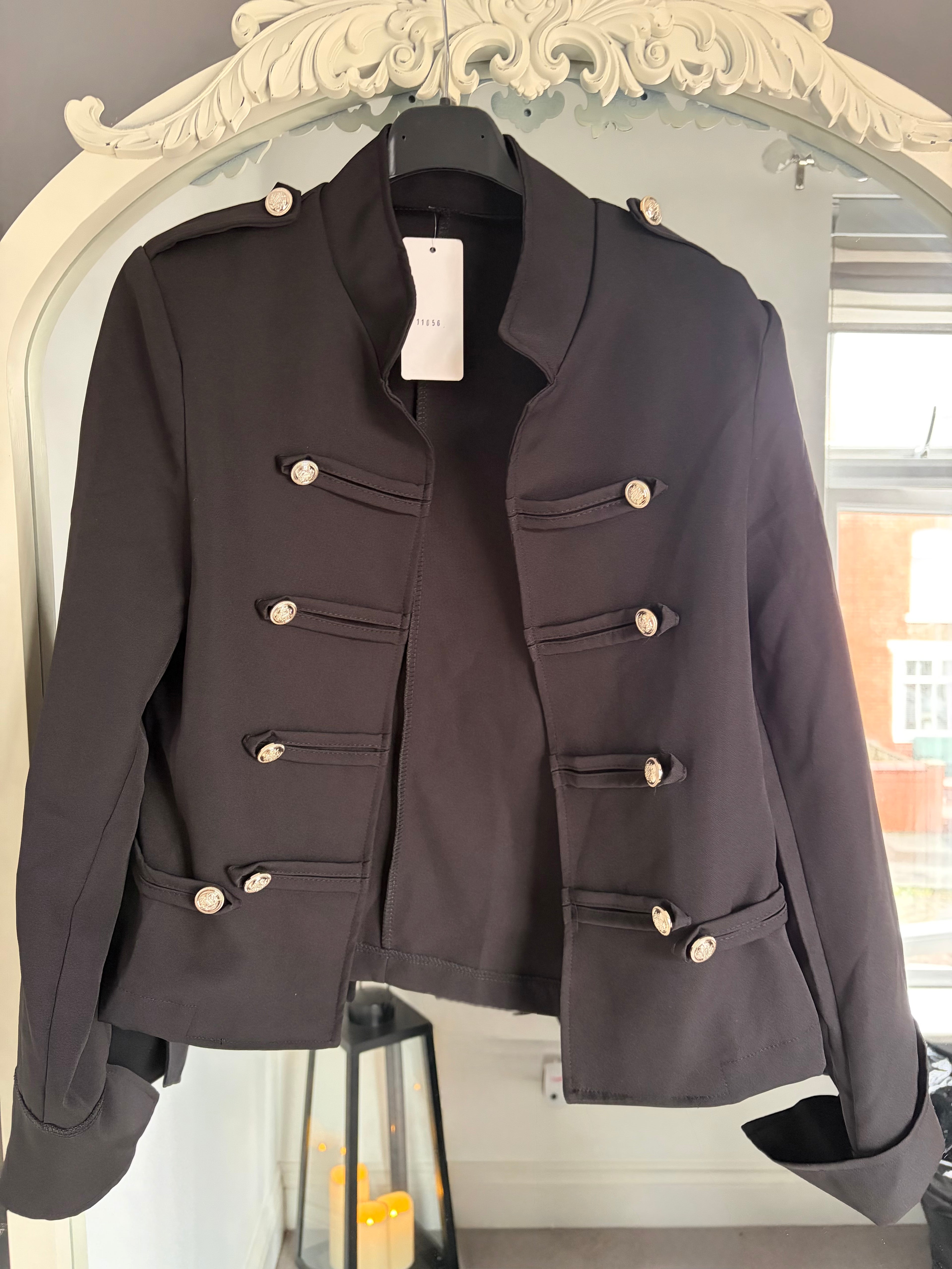 Military Crop Blazer