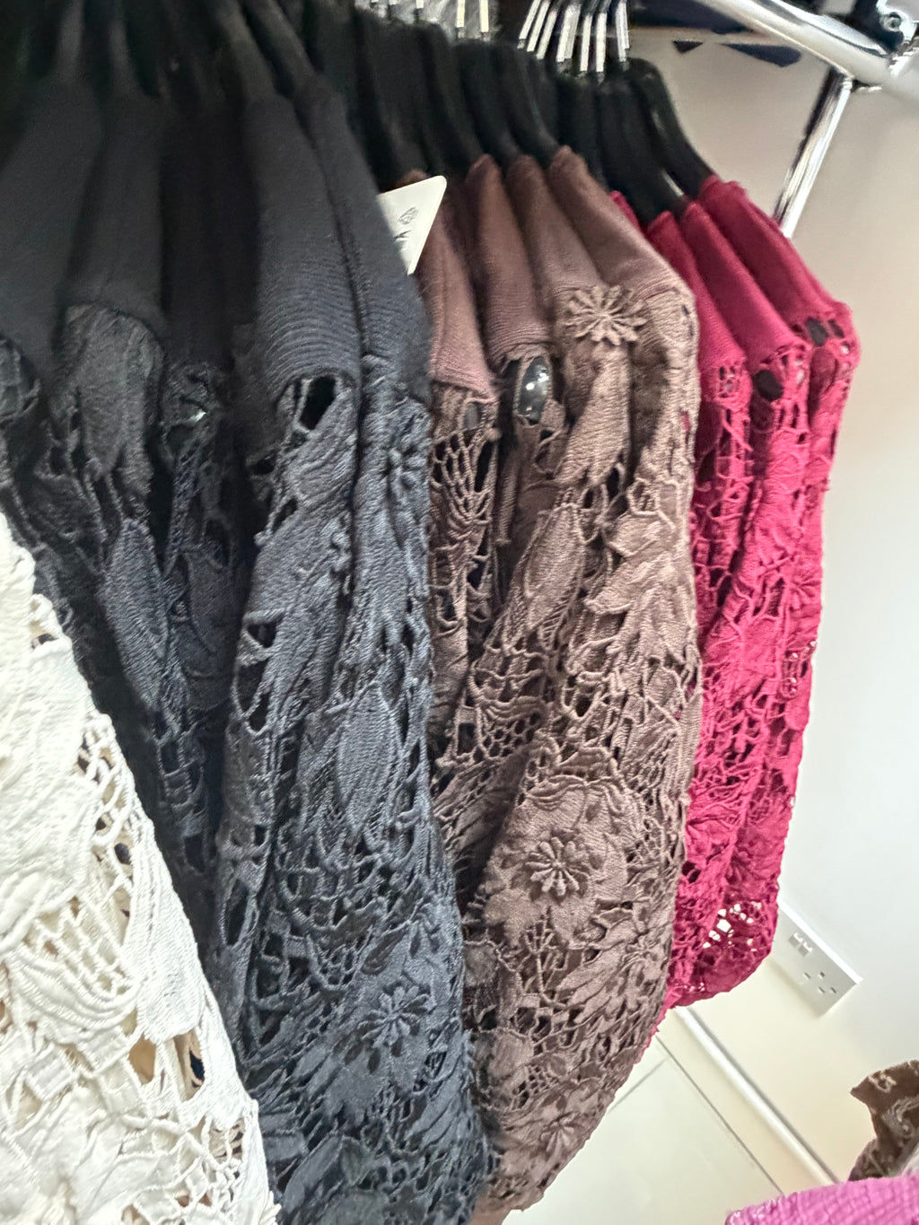 Selina Lace Sleeved Jumper