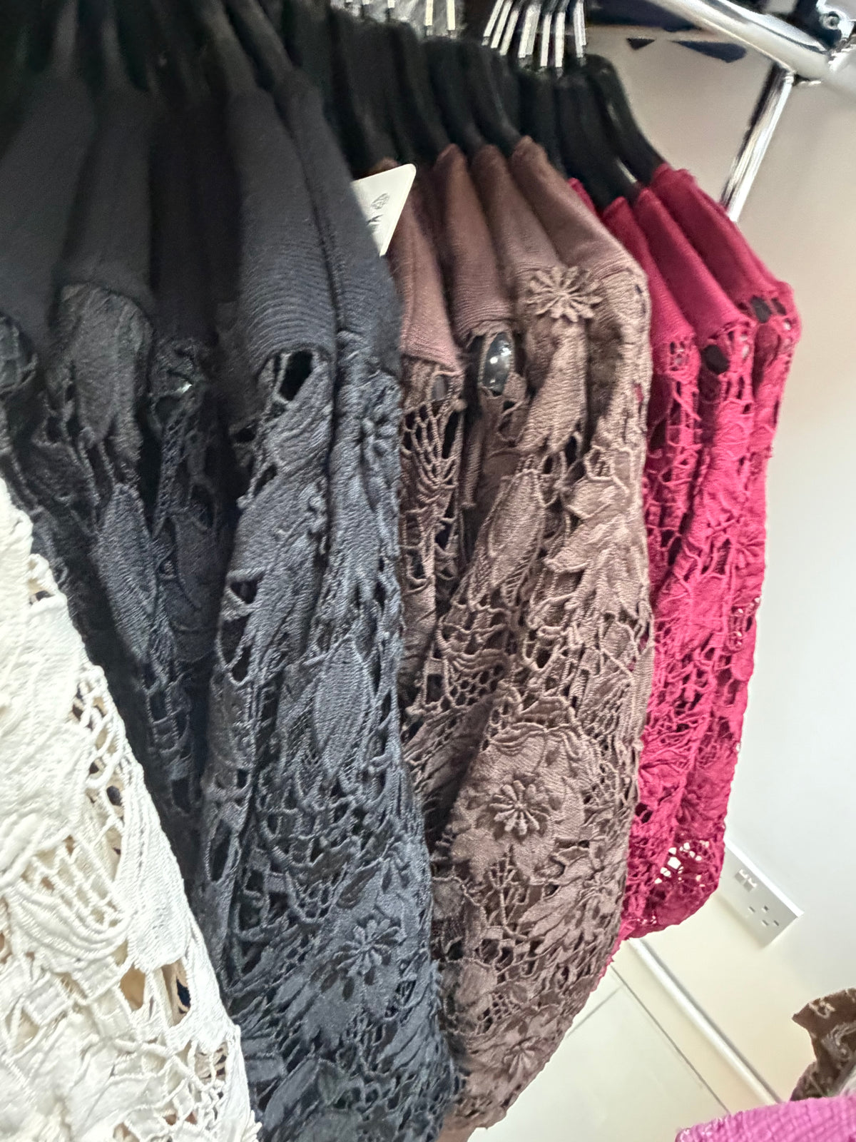 Selina Lace Sleeved Jumper
