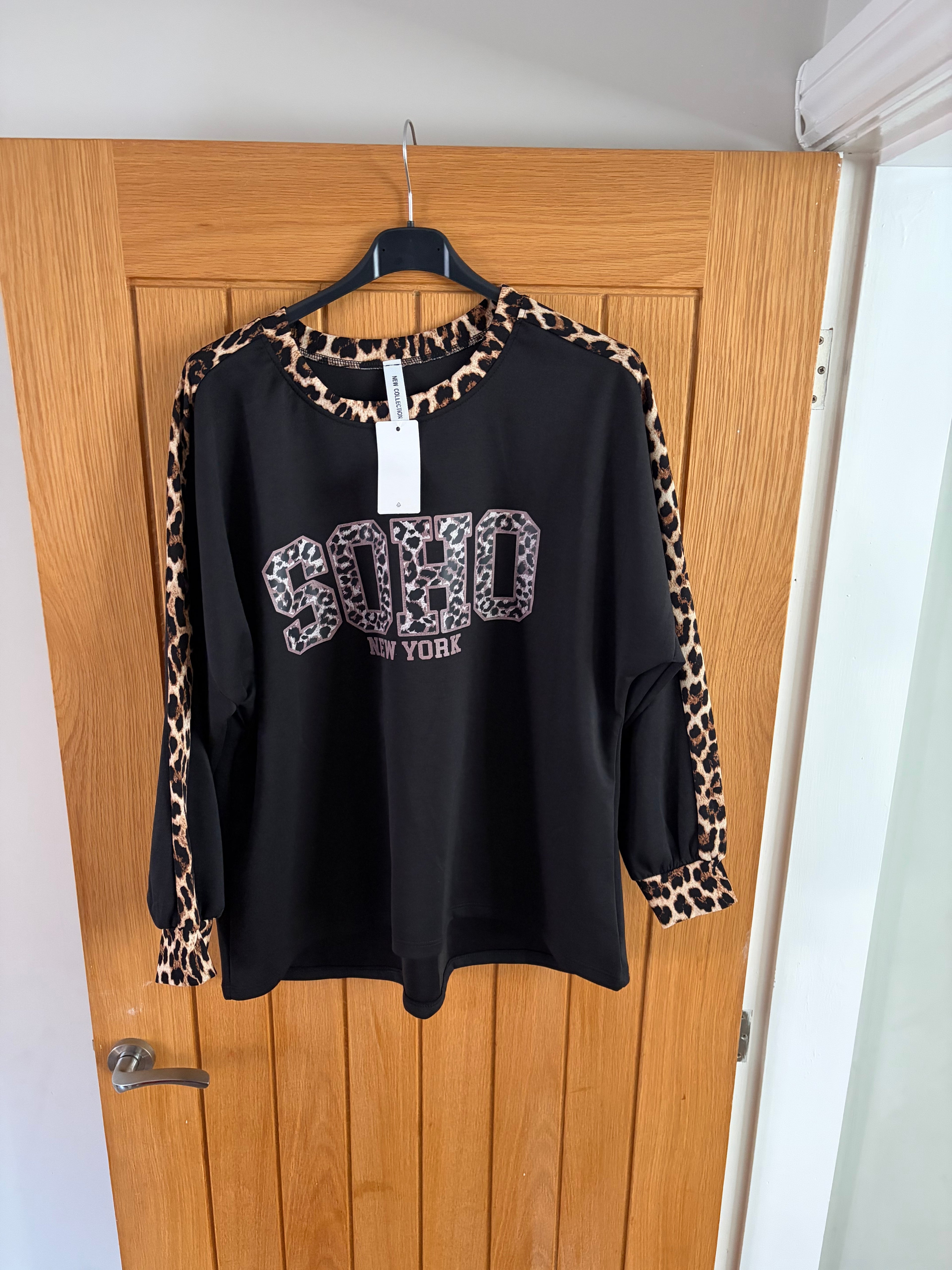 Ruby Solo Leopard Jumper