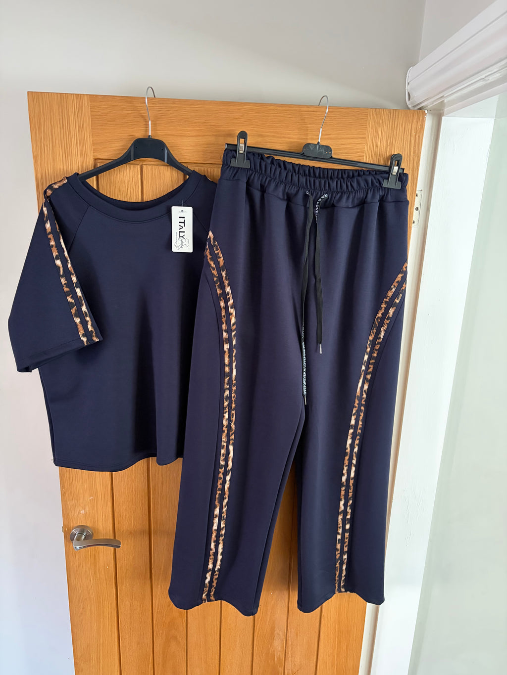 Nina  Leopard stripe Co-ord