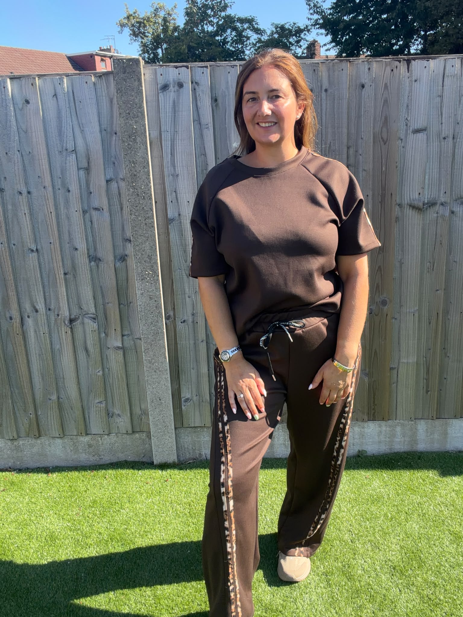 Nina  Leopard stripe Co-ord