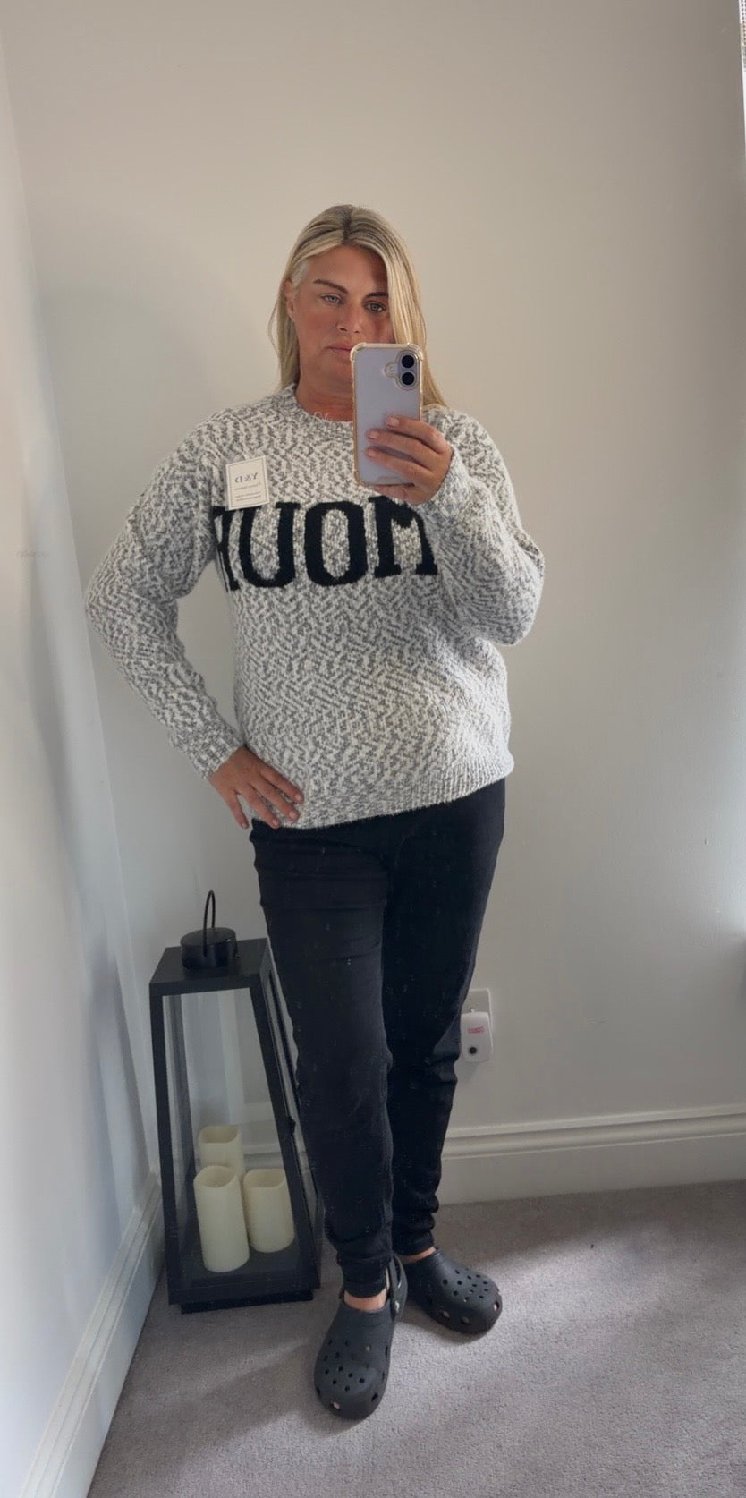 Amour Speckled jumper