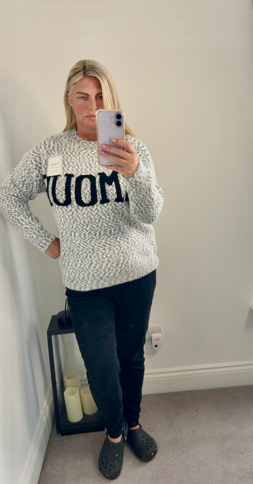 Amour Speckled jumper