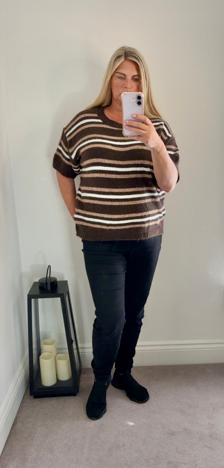 Amber striped Knit Jumper