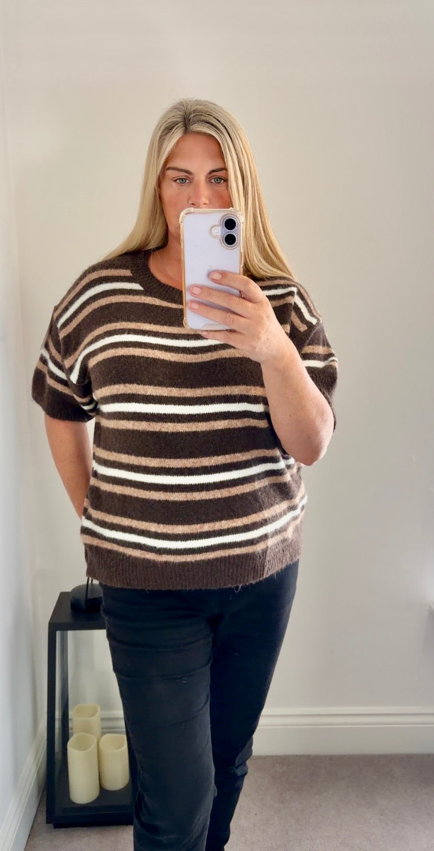 Amber striped Knit Jumper