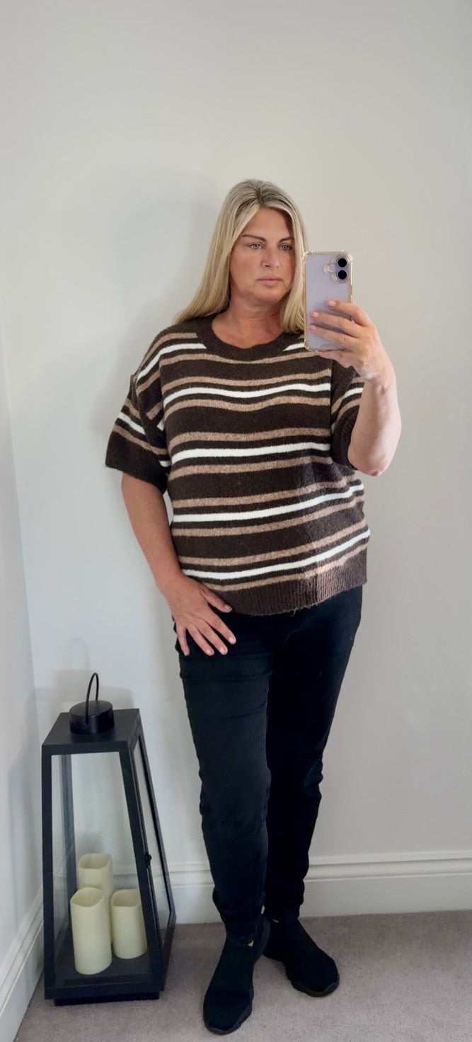 Amber striped Knit Jumper