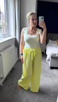 Isabella Cheesecloth Trousers